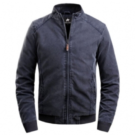 Special Autumn Edition Solid Herrejakke