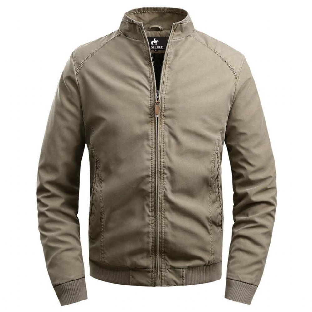 Special Autumn Edition Solid Herrejakke
