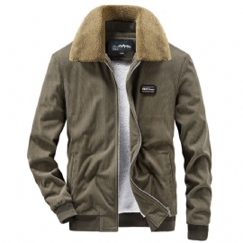 Trendy Youth Varsity Corduroy-jakke