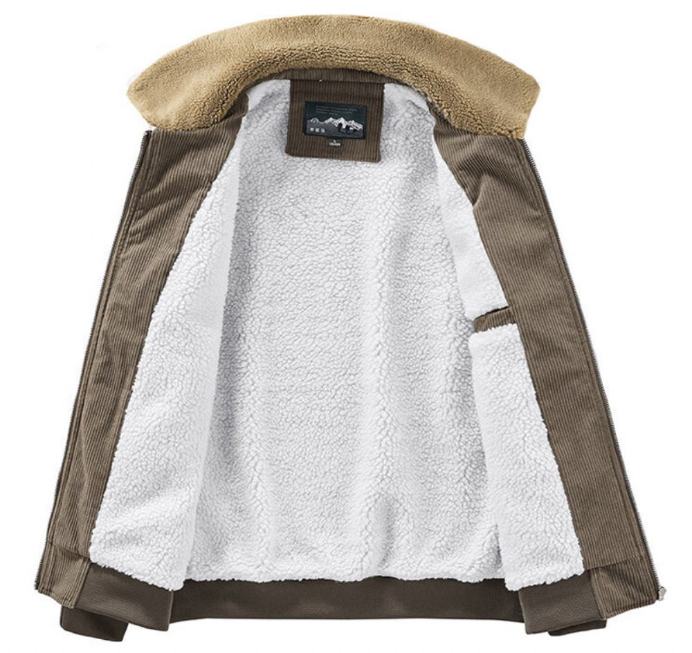 Trendy Youth Varsity Corduroy-jakke