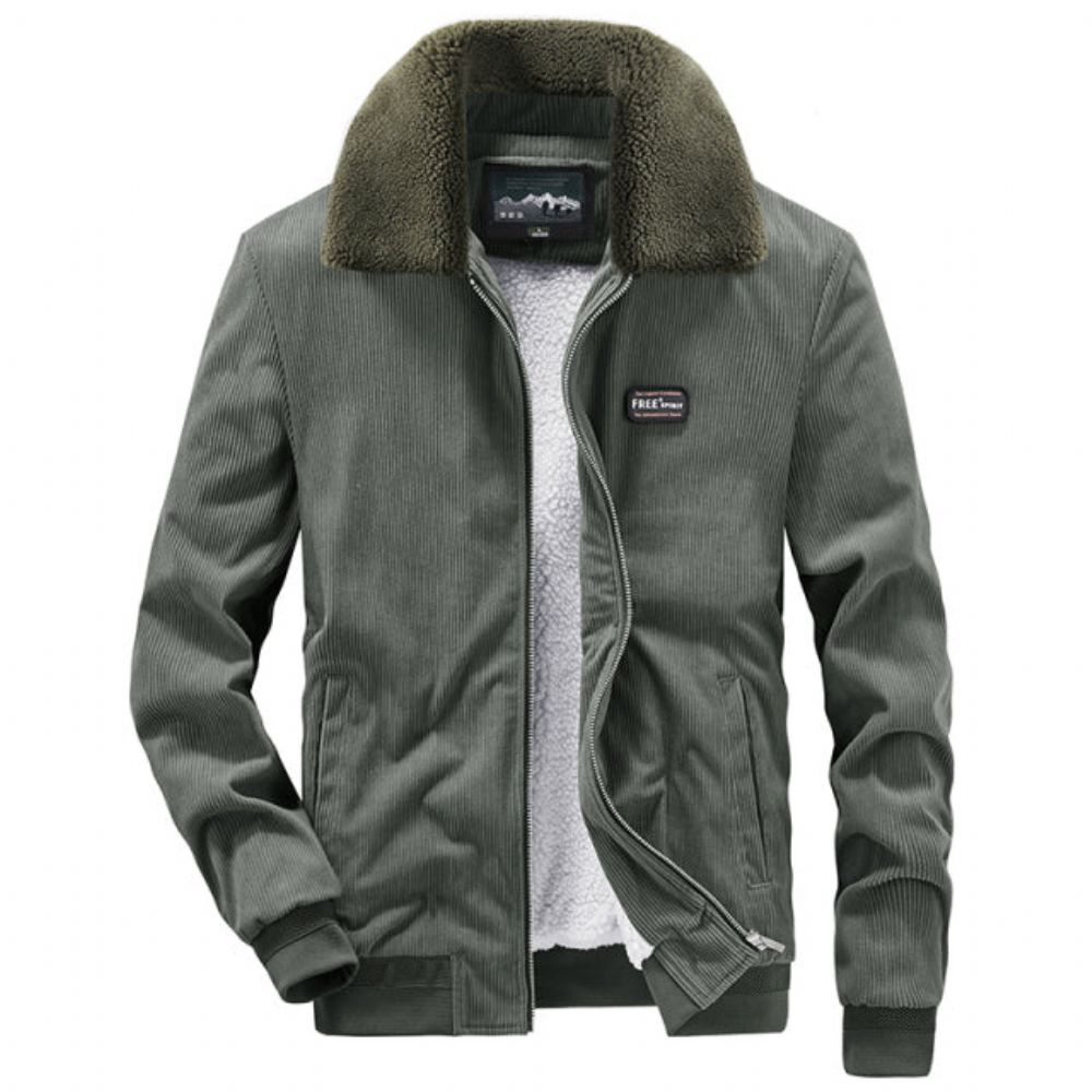 Trendy Youth Varsity Corduroy-jakke