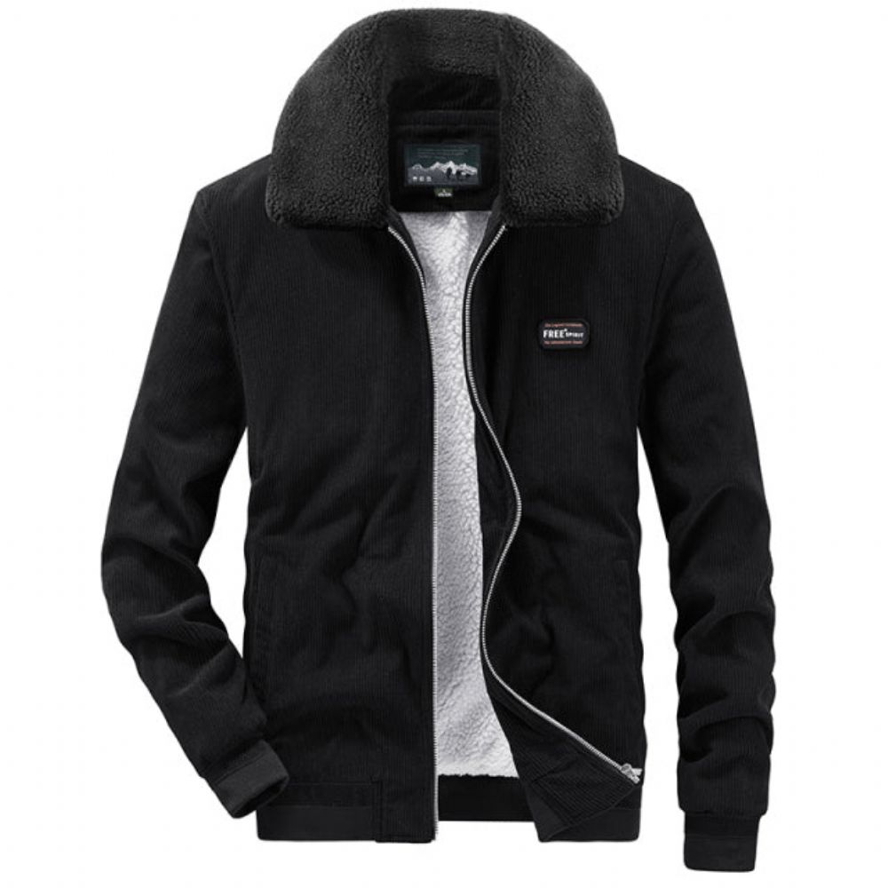 Trendy Youth Varsity Corduroy-jakke