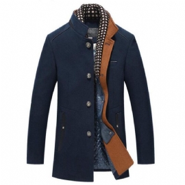 Ull Cashmere Avtakbar Skjerffrakk