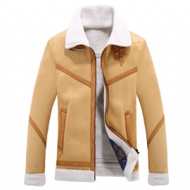 Varm Lampe Ull Flight Fur Coat