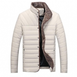 Vinterfleece Tykke Varme Parkasjakker