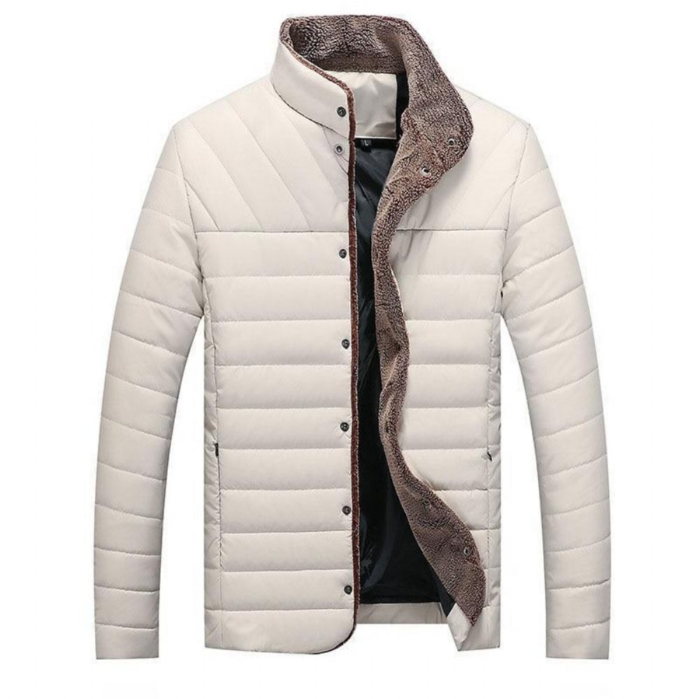 Vinterfleece Tykke Varme Parkasjakker