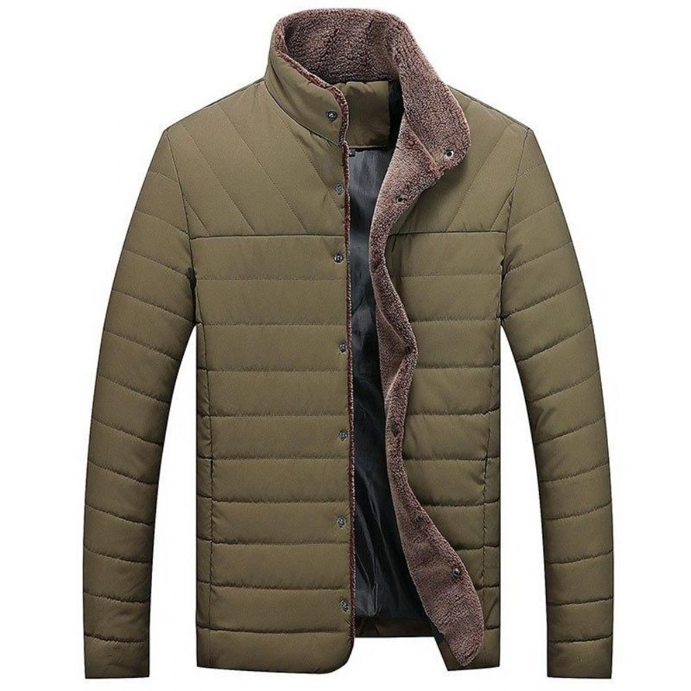 Vinterfleece Tykke Varme Parkasjakker