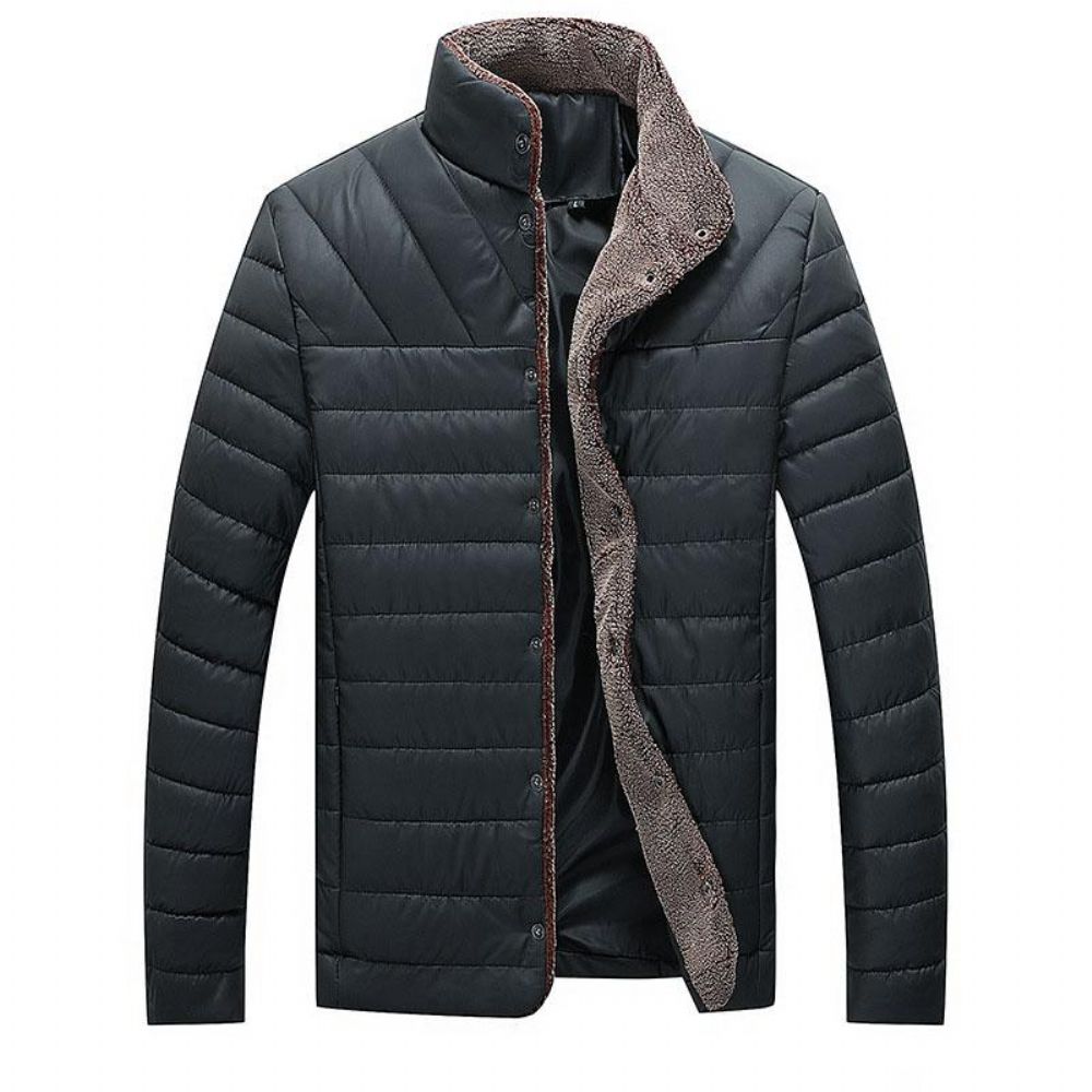 Vinterfleece Tykke Varme Parkasjakker