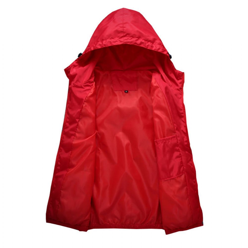 Windbreaker Stripete Baseballjakke