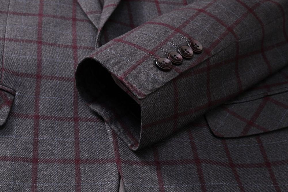 Formell Rutete Ullblazer