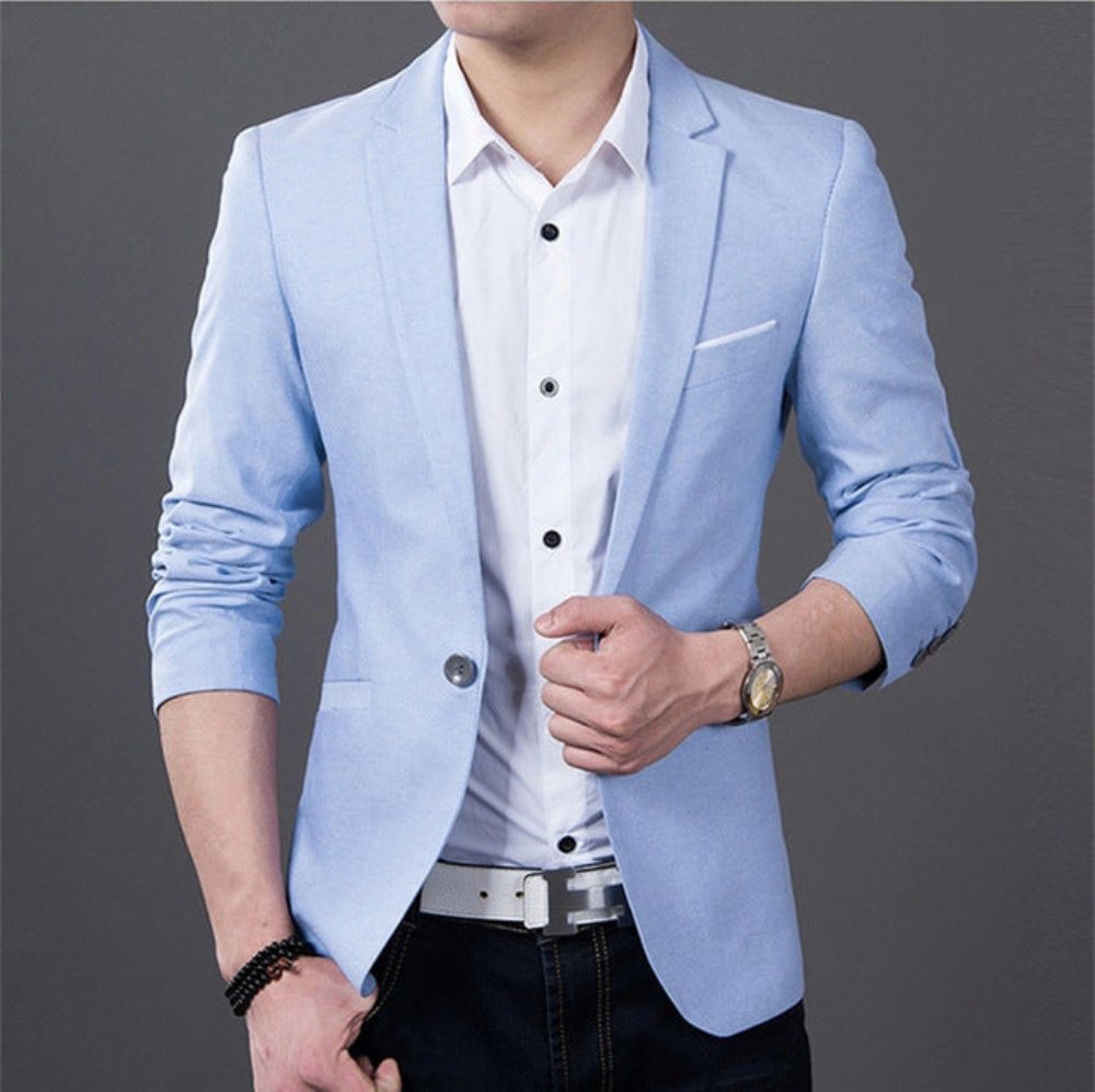 Klassisk Dressblazer For Menn