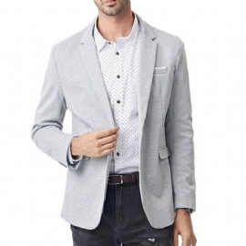 Mote Bomull Casual Tynn Blazer
