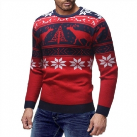 Deer Print Fashion Genser