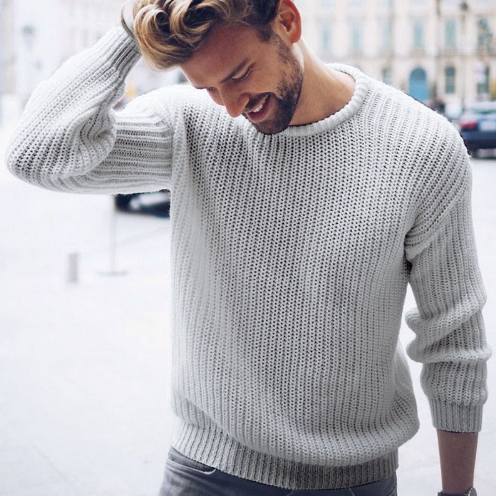 Merke Strikket Trendy Genser