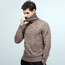 Turtle Neck Tykk Akrylgenser