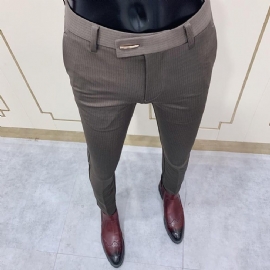 Elegant Slim Fit Tight-ankelbukse