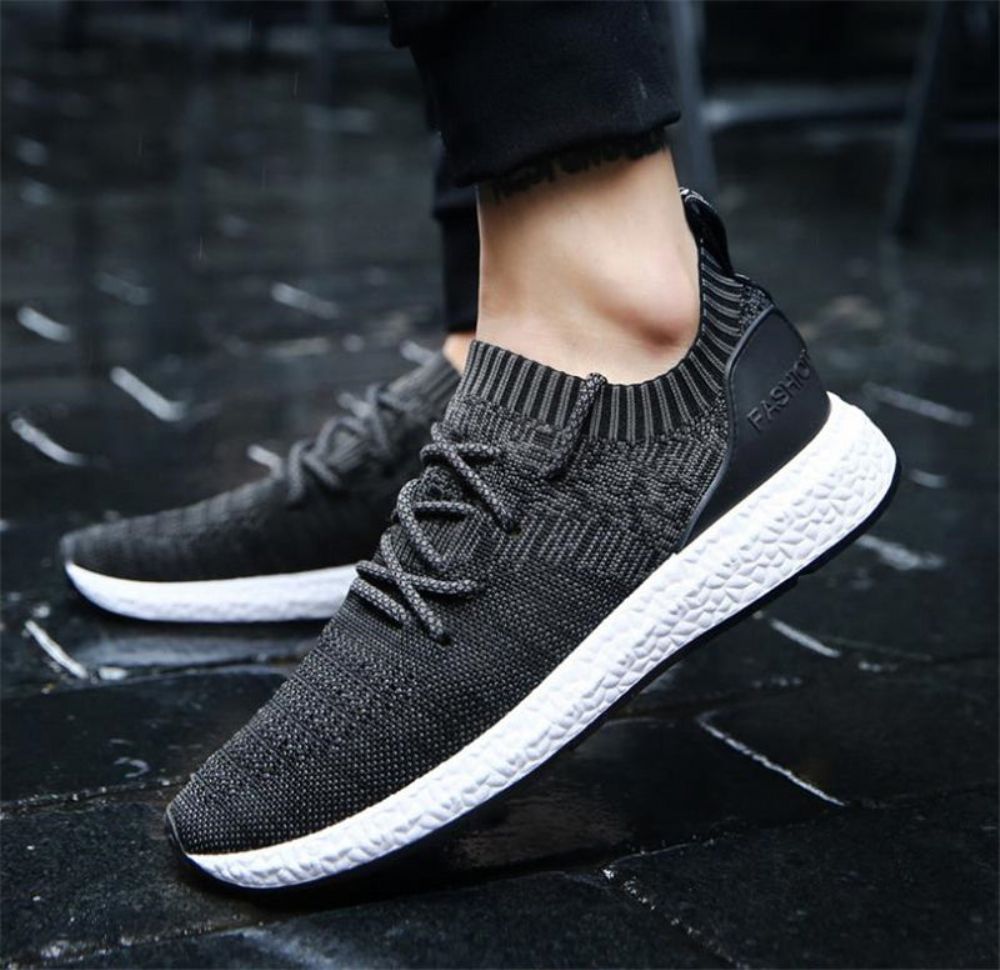 Komfortable Mote Flate Herresko Joggesko