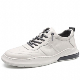 New York Style Leather Sneaker Sko