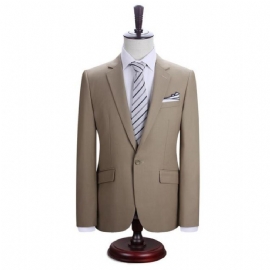 New York Slim Fit-drakt Med Én Knapp (blazer + Bukser)