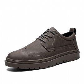 Business Work Italiensk Skinn Sport Elegante Sko
