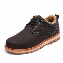 Flat Oxfords Sko I Skinn