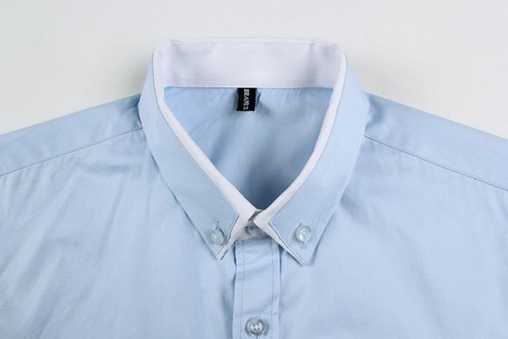 Cotton Slim Fit Langermet Dress Shirt